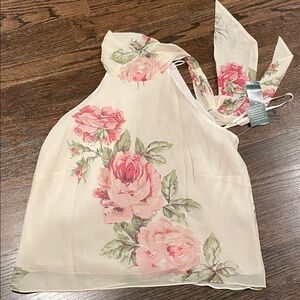 Ralph Lauren Silk Floral Blouse